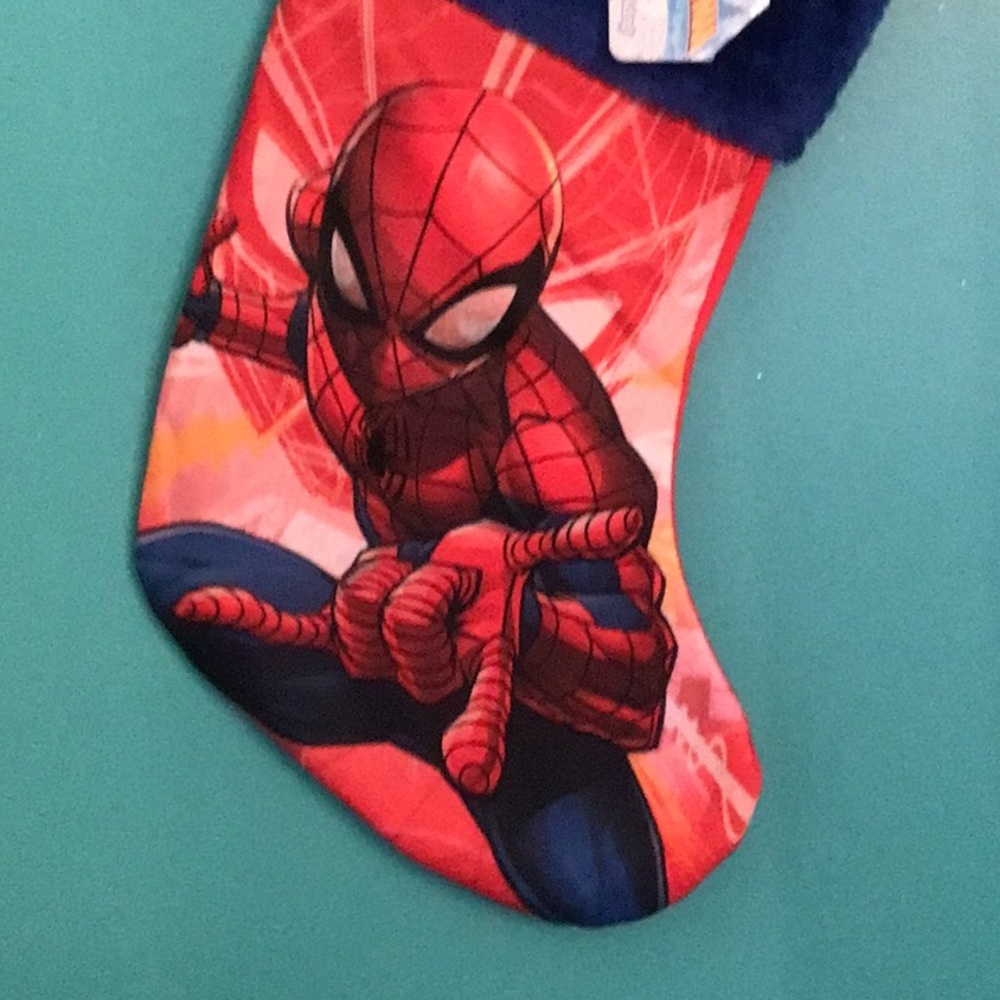 Spiderman Stocking New - Picture 3 of 7